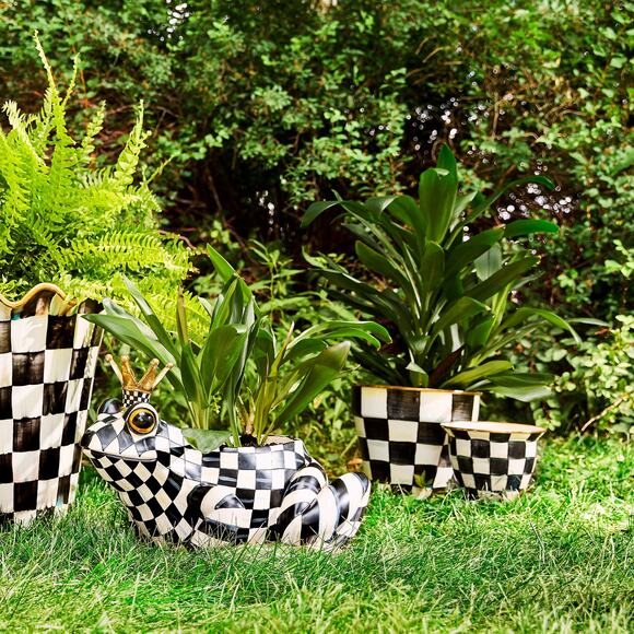 Mackenzie-Childs Fergal the Frog Planter NEW - Picture 4 of 5